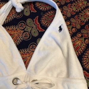 Vintage polo cover up